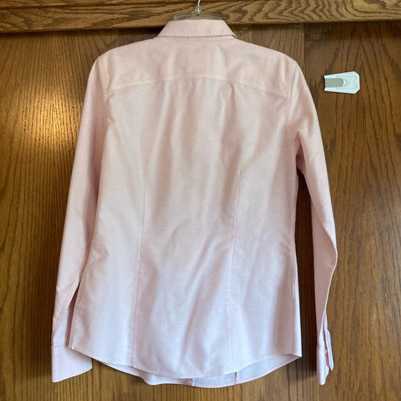 Tailored Fit, Non-Iron, Classic Oxford Button Down, Light Pink, size 4 - Picture 3 of 5